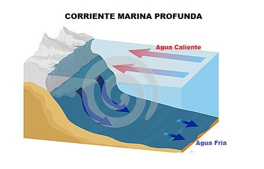 corriente marina profunda