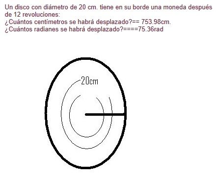 ejercicio desplazamiento angular