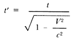 formula relatividad