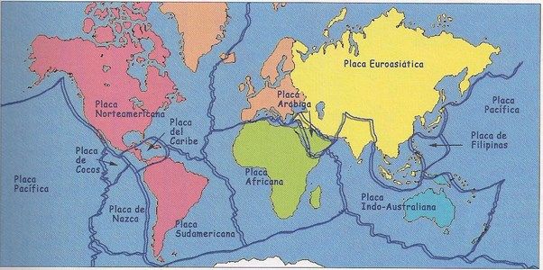 placas tectonicas