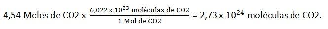 calcular moles